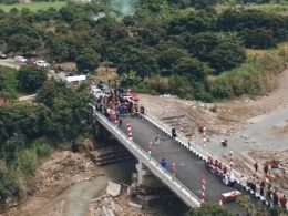 Jembatan Cisaar Lanang, Sumedang Selesai Dibangun