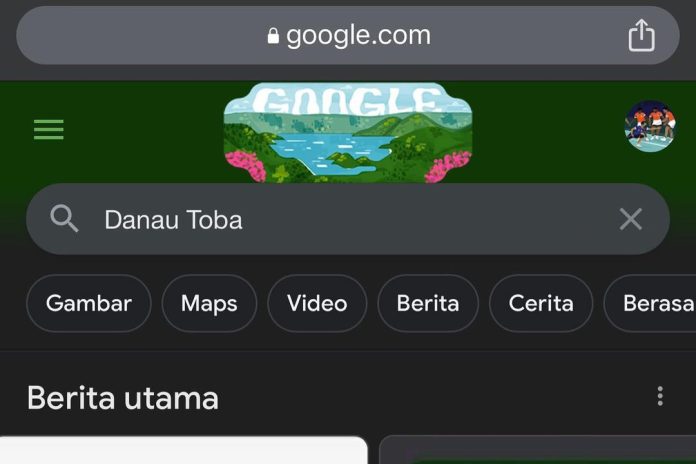 Google Danau Toba