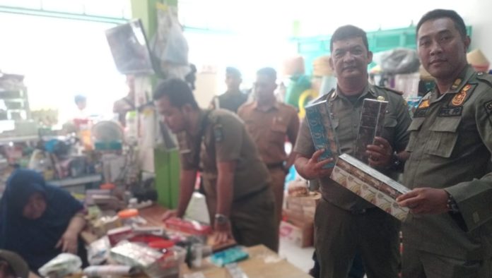 Satpol PP Ciamis Operasi Pasar