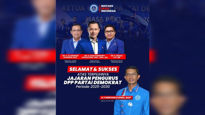 Pengurus Baru Partai Demokrat Pengurus Baru Partai Demokrat