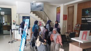 Ramainya perpustakaan Ciamis