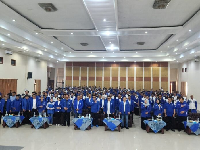 Partai Amanat Nasional (PAN) gelar Rakerda/Foto bersama/Rizal Nurramdhani/Jabarupdate.id Rakerda PAN Ciamis