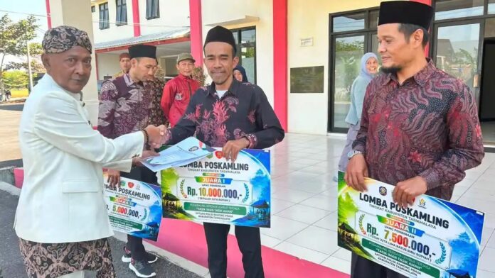 Juara Poskamling di Tasikmalaya