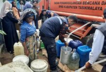 Kemarau Panjang Meluas, BPBD Tasikmalaya Distribusikan Air Bersih ke 86 Desa Terdampak Kekeringan