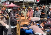 Kecelakaan Bus dan Motor di Ciawi Tasikmalaya, Penumpang Honda Revo Meninggal Dunia