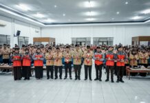 Menuju Jamnas XII 2026, Bupati Herdiat Minta Pramuka Ciamis Jaga Nama Daerah Pelepasan Kontingen Pramuka Kabupaten Ciamis