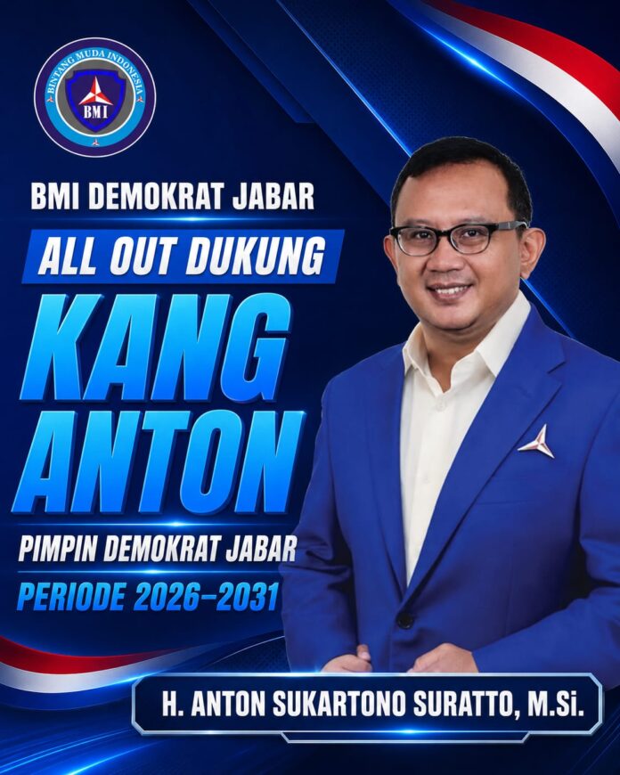 Keterangan Foto : H. Anton Sukartono Suratto/Rizal Nurramdhani/Jabarupdate.id BMI Jabar Dukung Kang Anton