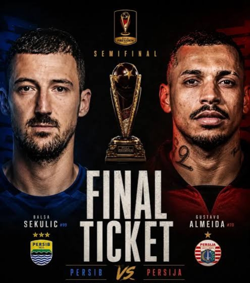 Semi Final mempertemukan tim juara bertahan Persib Bandung melawan Persija Jakarta dalam lanjutan turnamen Piala Presiden 2026/Rizal Nurramdhani/Jabarupdate.id Semi Final Piala Presiden 2026