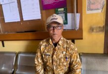 Tata Kostaman Sebut Beras Bantuan Pangan di Gunungcupu Berkualitas Baik Banpang di Desa Gunungcupu
