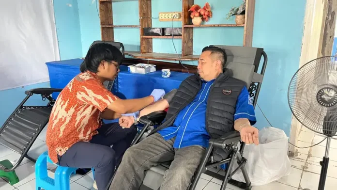 Keterangan foto : Istimewa Donor Darah